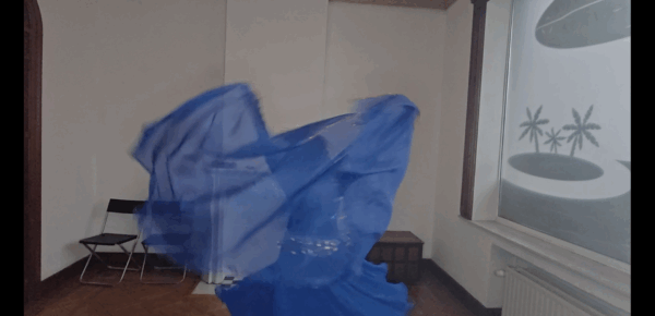 Impro de danse orientale sur Dead Can Dance